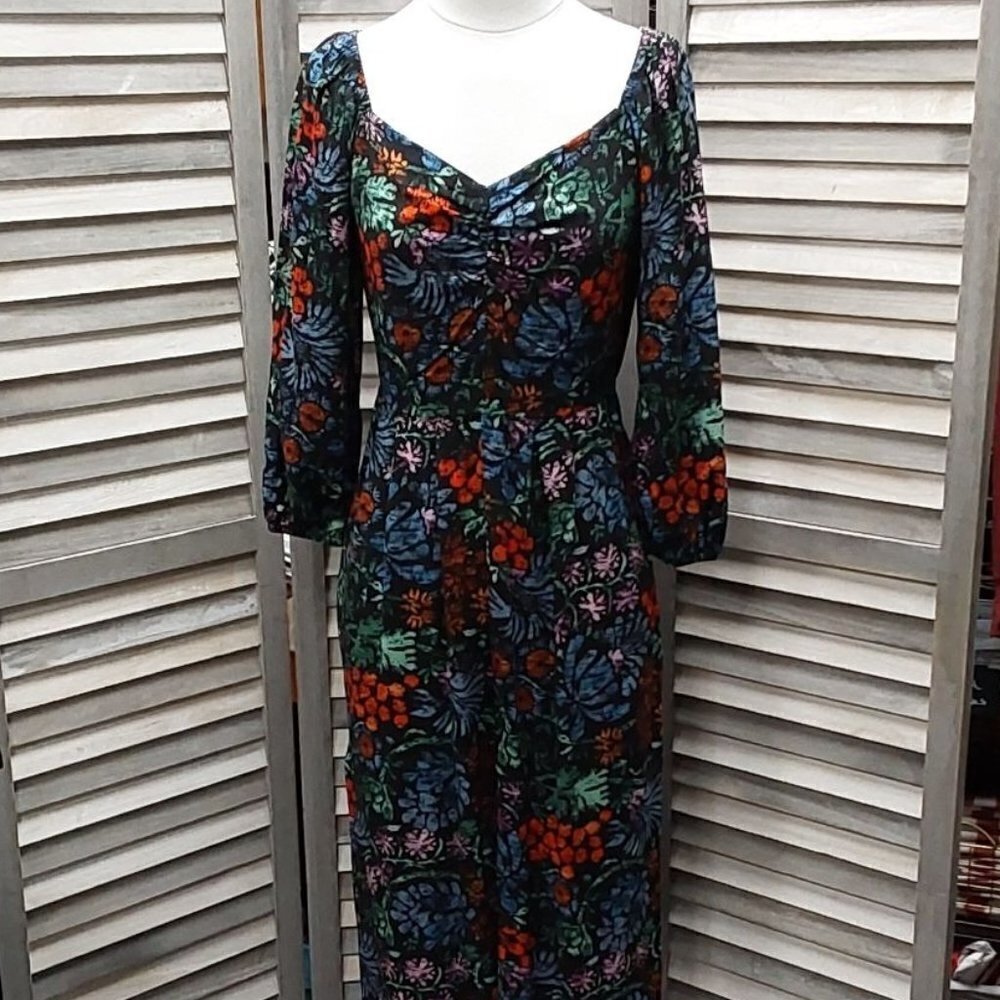 77 - Women's Puff 3/4 Sleeve Jumpsuit | Knox Rose | X Small
